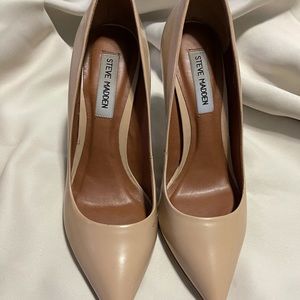 Steve Madden nude heels